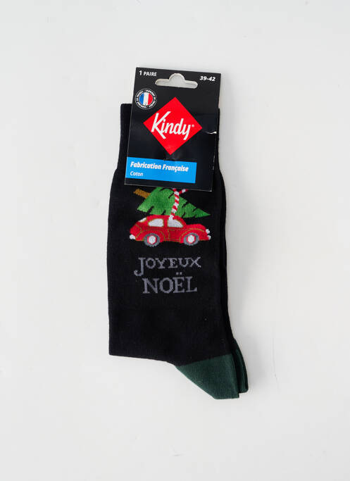 Șosete negru KINDY bărbat