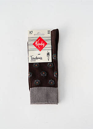 Șosete maro KINDY bărbat