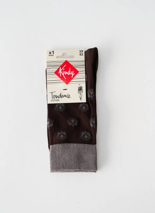 Șosete maro KINDY bărbat
