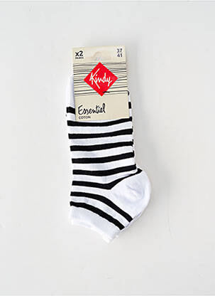 Șosete alb KINDY femeie