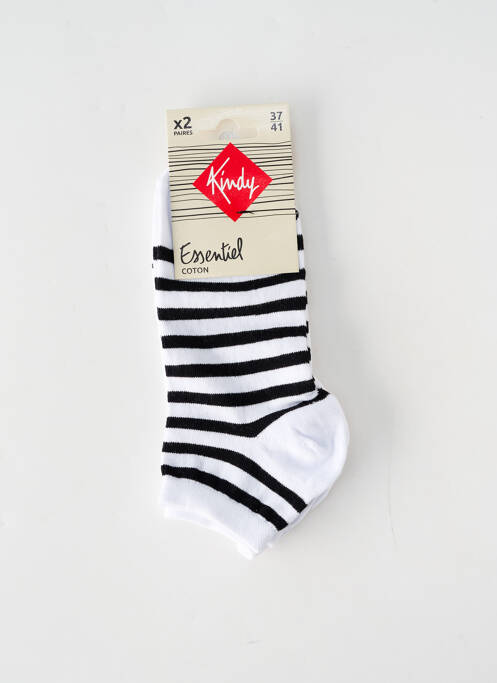 Șosete alb KINDY femeie
