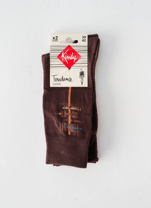 Șosete maro KINDY bărbat