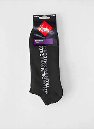 Șosete negru KINDY bărbat