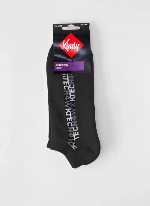 Șosete negru KINDY bărbat