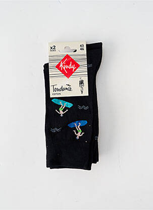 Șosete negru KINDY bărbat