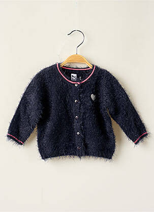 Gilet bleu marin 3 POMMES fată