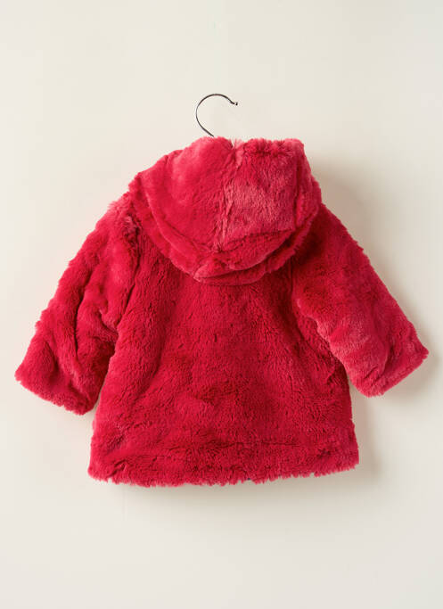 Palton lung roz 3 POMMES fată