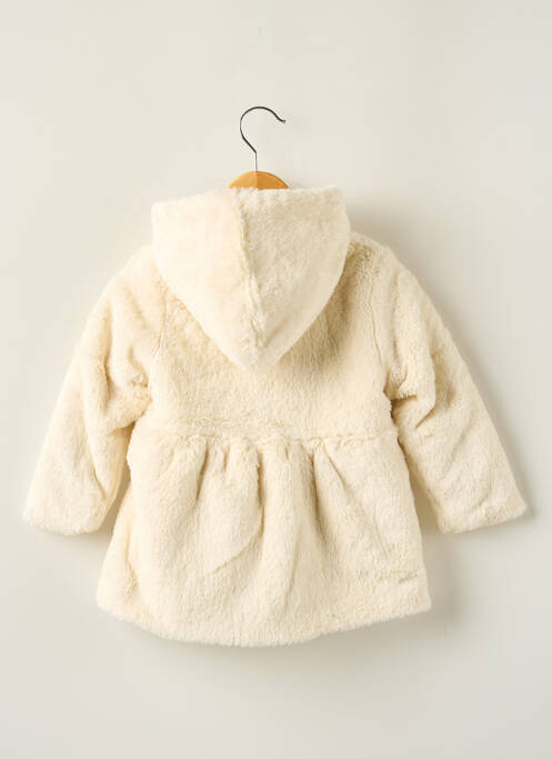 Palton lung bej ABSORBA fată