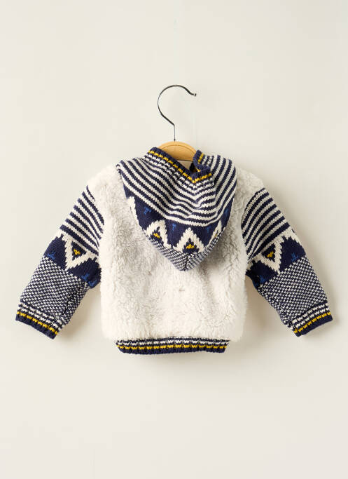 Gilet alb CATIMINI băiat