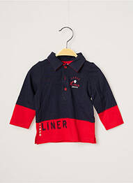 Polo bleumarin 3 POMMES garcon
