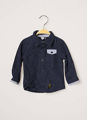 Cămașă cu mâneci lungi albastru 3 POMMES băiat