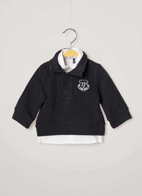 Hanorac albastru 3 POMMES băiat