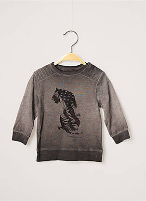 Tricou gri 3 POMMES băiat