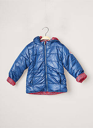 Geacă matlasată albastru 3 POMMES fată