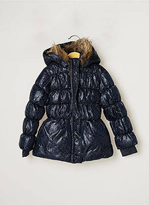 Geacă matlasată bleumarin 3 POMMES fată