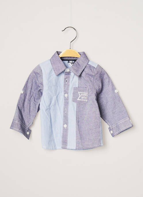 Cămașă cu mâneci lungi albastru 3 POMMES băiat