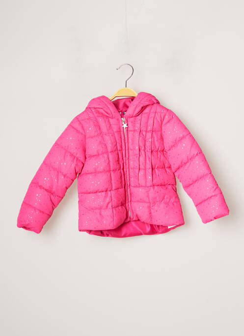 Geacă matlasată roz 3 POMMES fille