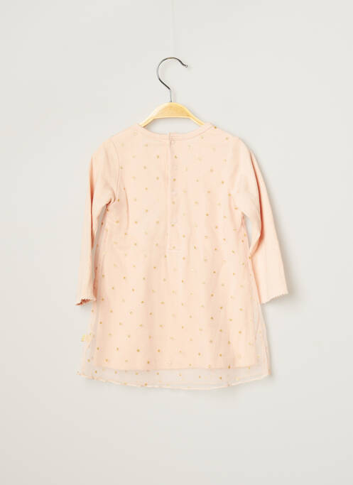 Rochie lungă roz 3 POMMES fată