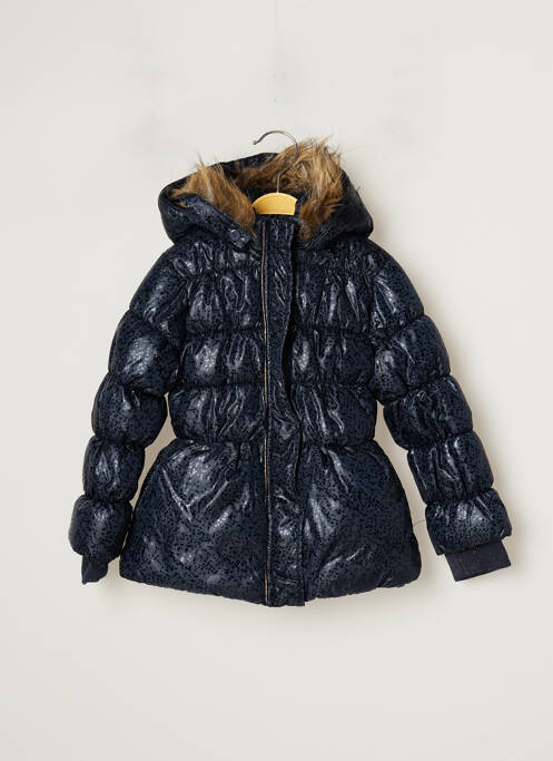 Geacă matlasată bleumarin 3 POMMES fată