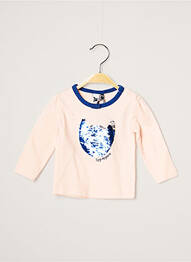 Tricou alb 3 POMMES fille