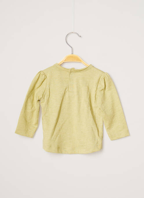 Tricou verde 3 POMMES fille