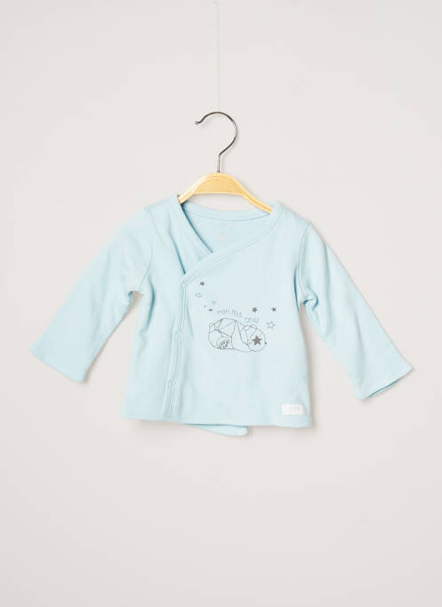 Tricou albastru 3 POMMES copil