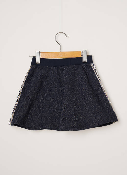 Fustă scurtă bleumarin 3 POMMES fată