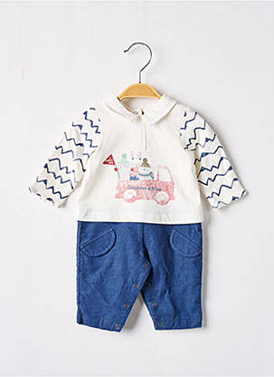 Salopetă-pantalon albastru 3 POMMES băiat