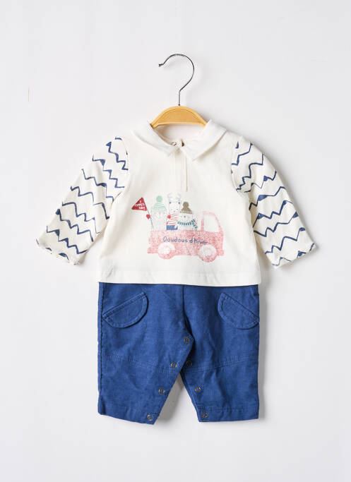 Salopetă-pantalon albastru 3 POMMES băiat