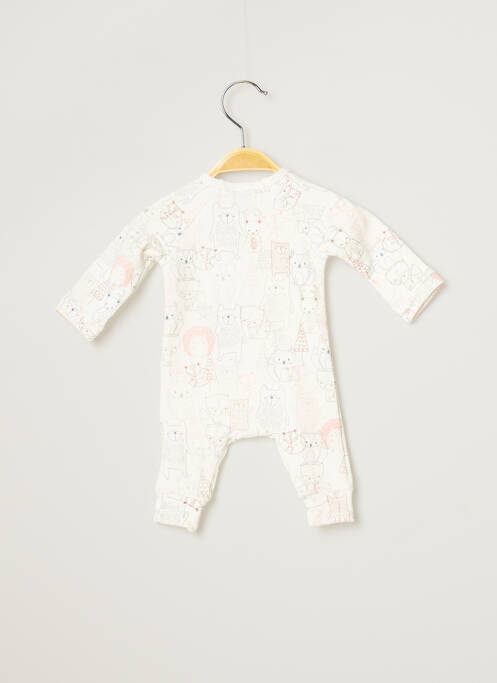 Salopetă-pantalon alb 3 POMMES băiat