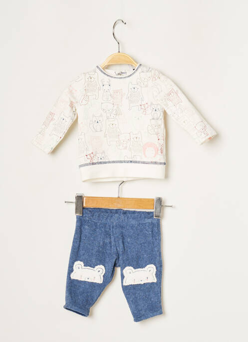 Set pantaloni albastru 3 POMMES băiat