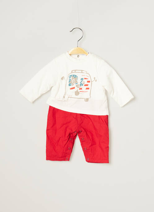 Set pantaloni roșu 3 POMMES băiat