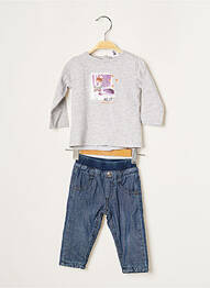 Set pantaloni bleumarin 3 POMMES garcon