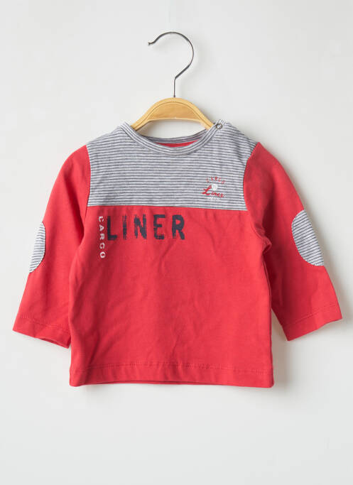 Tricou roșu 3 POMMES băiat