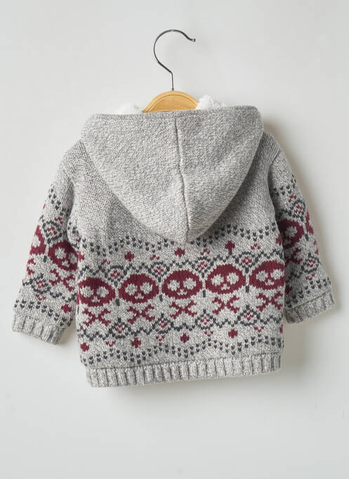 Gilet gri 3 POMMES băiat