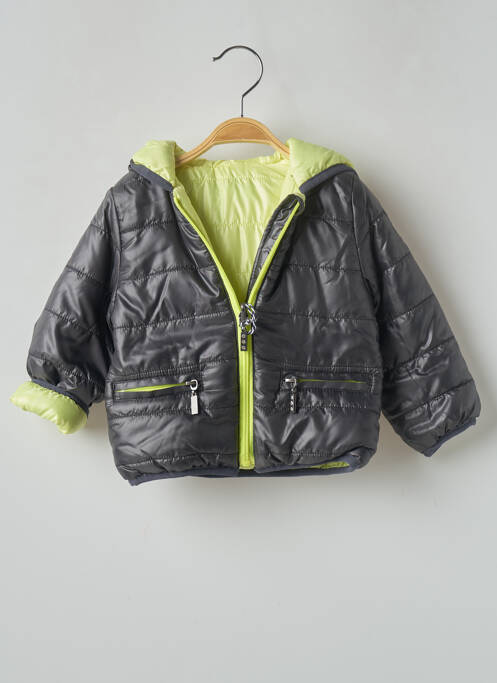 Geacă matlasată gri 3 POMMES fată