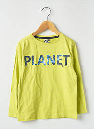 Tricou galben 3 POMMES garcon