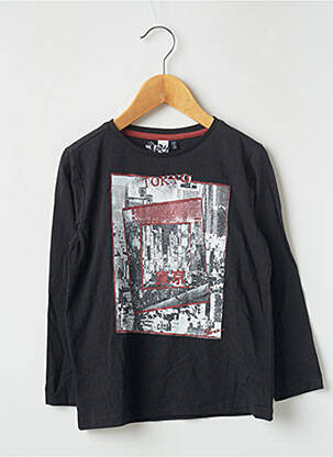 Tricou negru 3 POMMES băiat