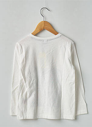 Tricou alb 3 POMMES băiat