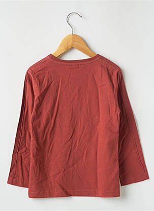 Tricou portocalie 3 POMMES băiat