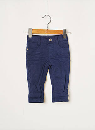 Pantalon drept bleu marin 3 POMMES băiat