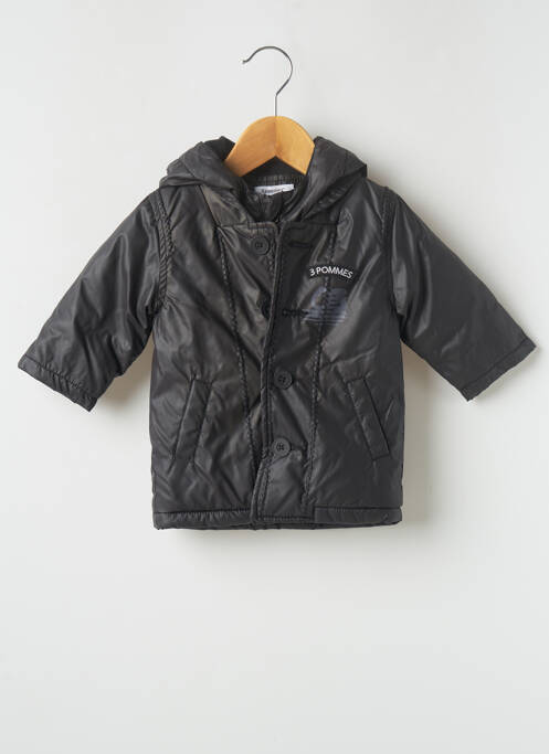 Jachetă vânt negru 3 POMMES băiat