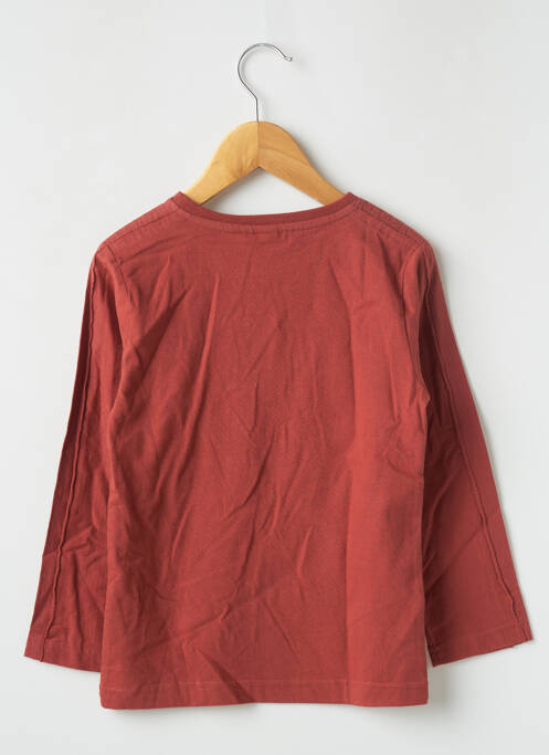 Tricou portocaliu 3 POMMES băiat