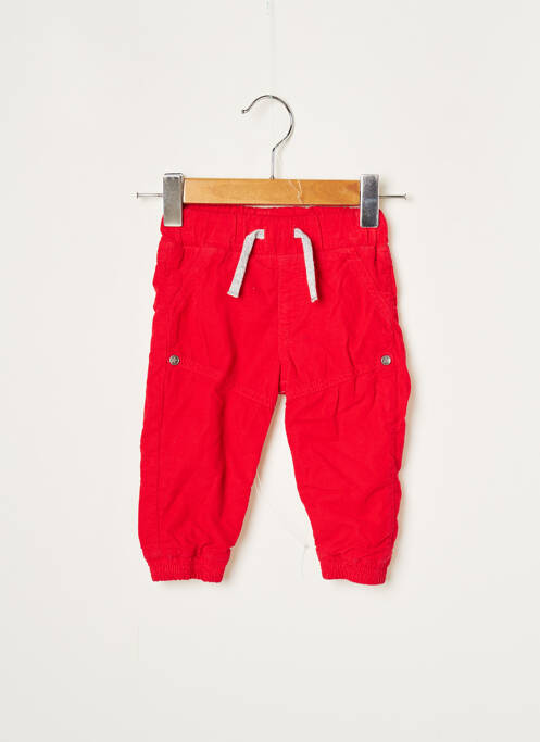 Pantalon drept roșu 3 POMMES băiat