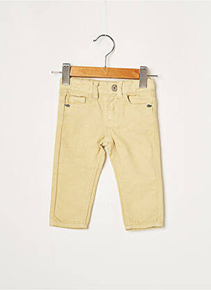 Pantalon drept verde 3 POMMES fată