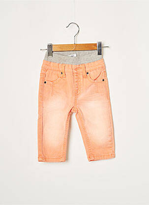 Pantalon drept portocaliu 3 POMMES băiat
