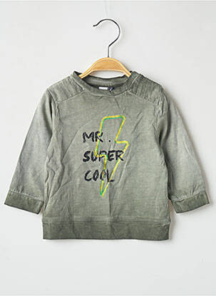 Tricou kaki 3 POMMES băiat