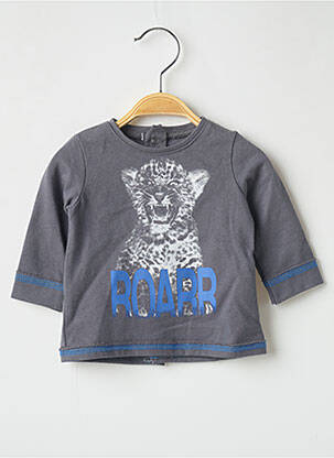 Tricou gri 3 POMMES băiat