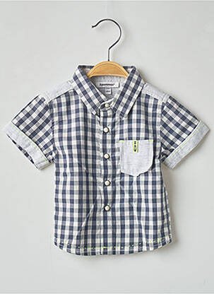 Cămașă cu mâneci scurte gri 3 POMMES băiat