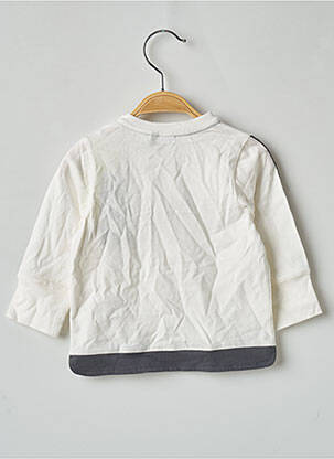 Tricou alb 3 POMMES băiat